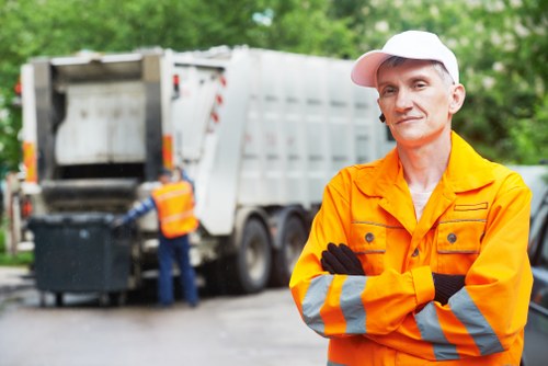 Commercial rubbish clearance in West London