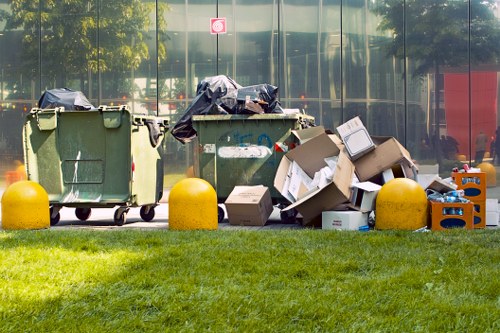 Commercial waste management in Tottenham Court Road