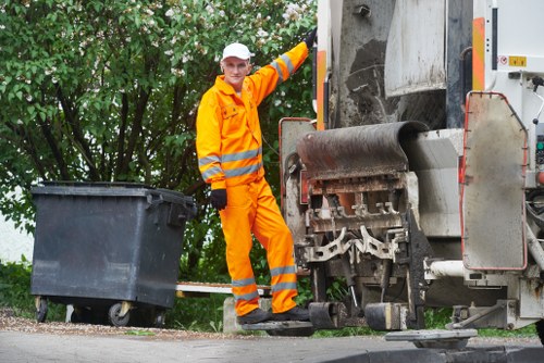 Recycling process in West Kensington